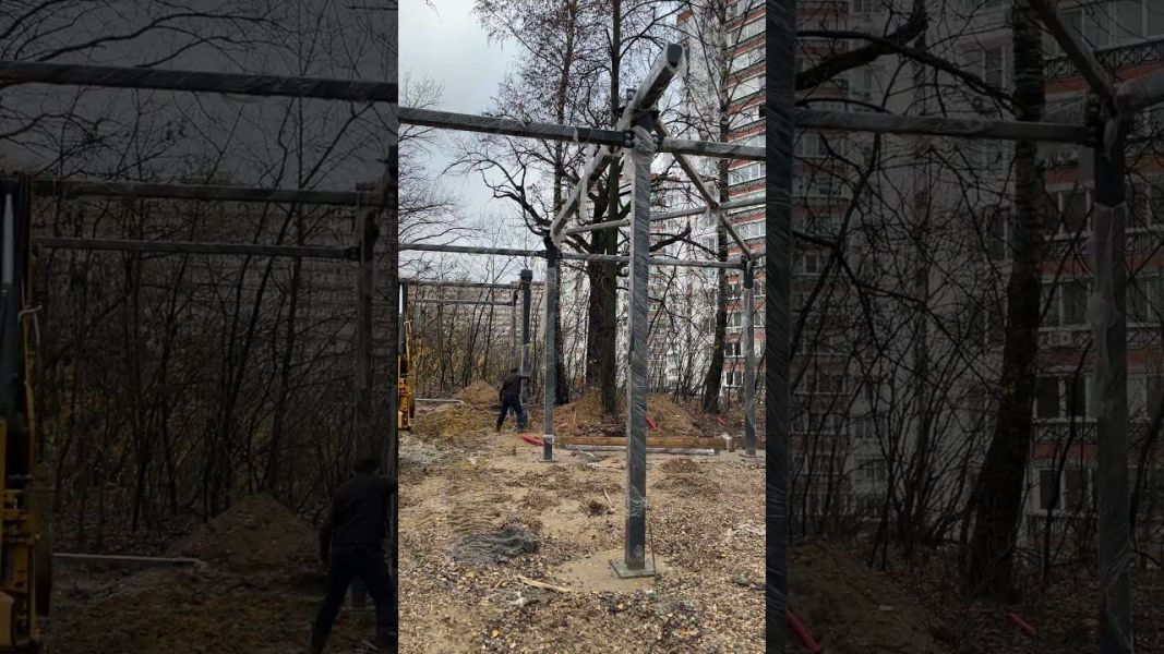 Монтаж пергол под ключ с гарантией