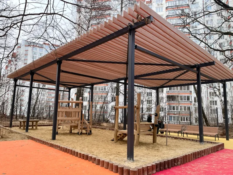 Монтаж пергол — современный подход и качественные материалы