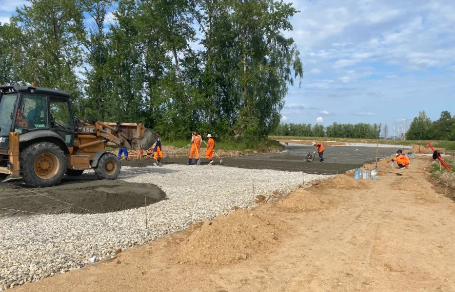 Подготовка дорожного основания — земляные и щебёночные работы